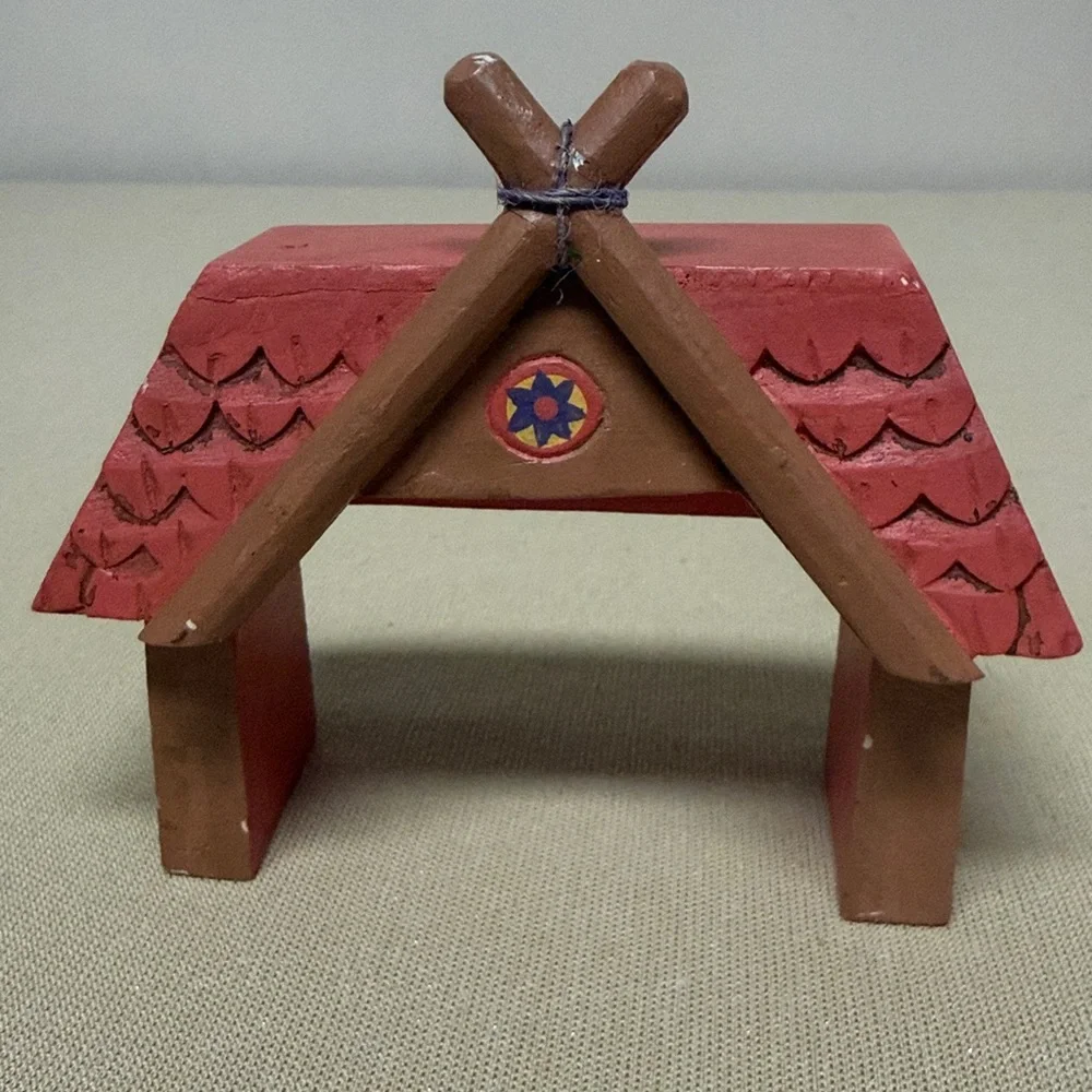 Rustic Natvity set - Picture 4 of 5